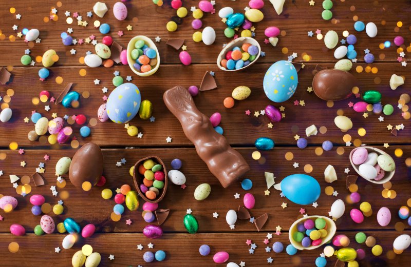 Easter candies bad for oral hygiene